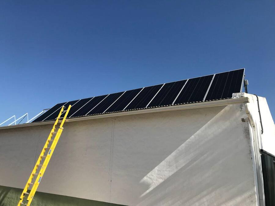 Instalación fotovoltaica en cubierta